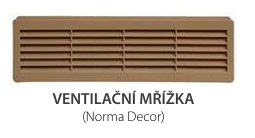 Ventilační mřížka Invado