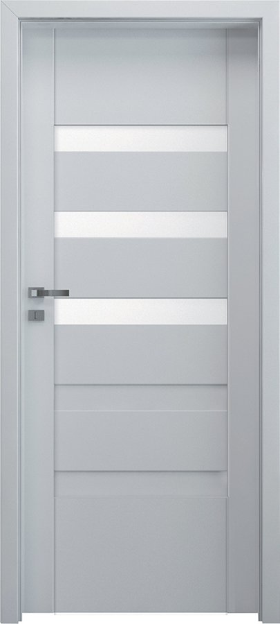 Posuvné interiérové dveře INVADO VERSANO 4 - Eco-Fornir laminát CPL - bílá B490