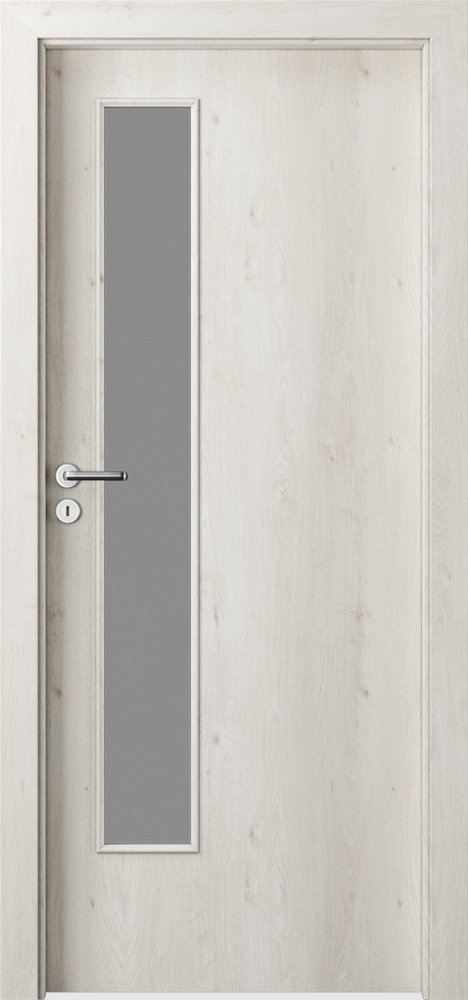 Interiérové dveře PORTA DECOR - model L - dýha Portaperfect 3D - dub Skandinávský