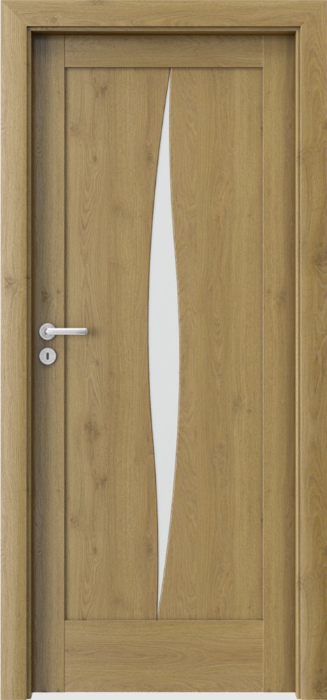 Interiérové dveře VERTE E - E5 - dýha Portaperfect 3D - dub přírodní