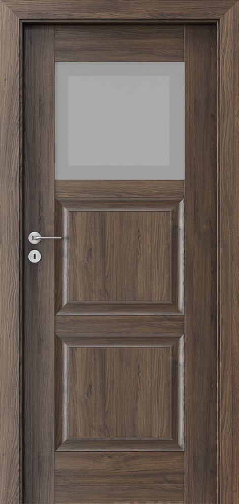 Interiérové dveře PORTA INSPIRE B.1 - dýha Portasynchro 3D - dub šarlatový