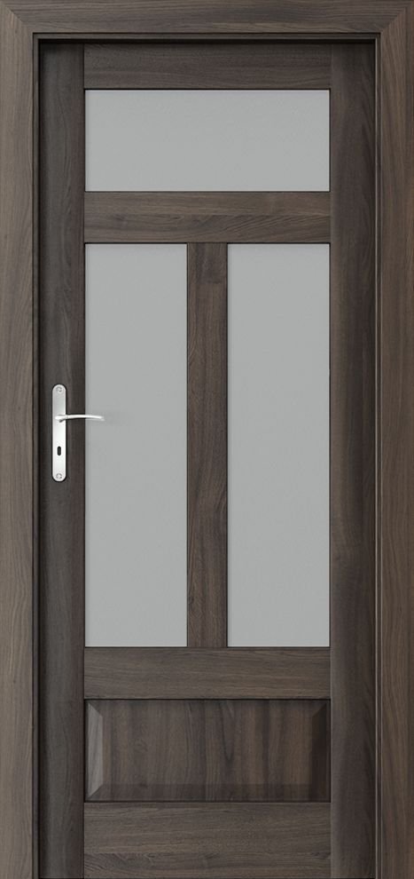 Interiérové dveře PORTA HARMONY B.2 - dýha Portasynchro 3D - dub tmavý