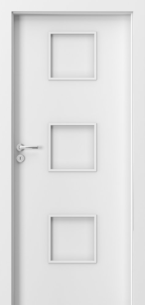 Interiérové dveře PORTA FIT C.0 - dýha Portadecor - bílá