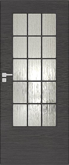 Interiérové dveře DRE STANDARD 30s - dýha DRE-Cell - dub šedý kartáčovaný