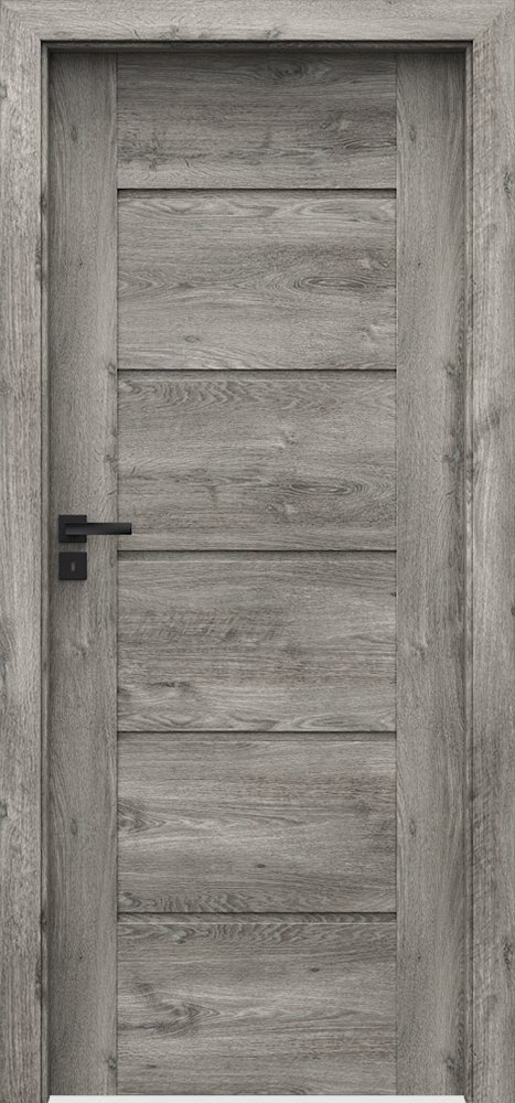 Interiérové dveře VERTE PREMIUM E - E0 - dýha Portaperfect 3D - dub Sibiřský