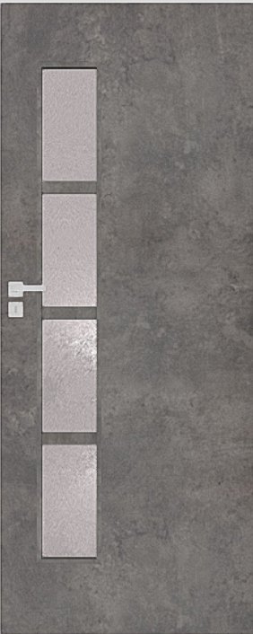 Interiérové dveře DRE DECO 30 - laminát CPL - beton 2