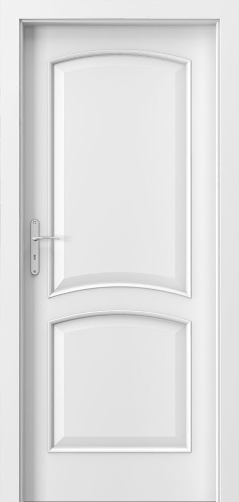 Interiérové dveře PORTA NOVA 6.1 - dýha Portadecor - bílá