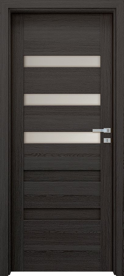 Interiérové dveře INVADO VERSANO 4 - dýha Enduro 3D - antracit B637