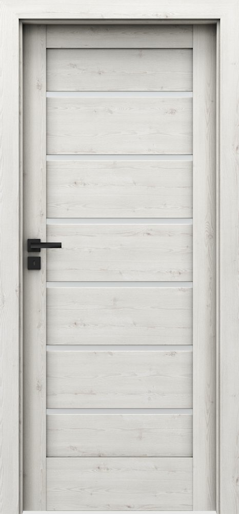 Posuvné interiérové dveře VERTE HOME J - J6 - dýha Portasynchro 3D - borovice norská
