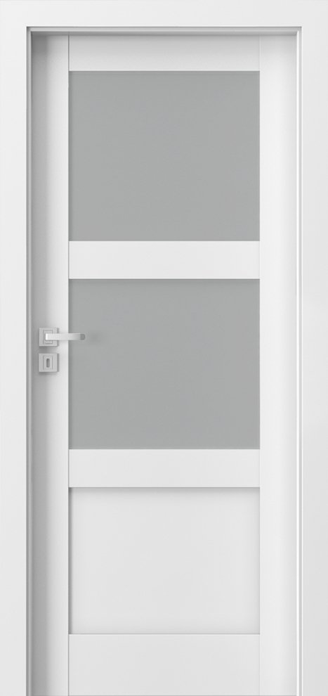 Posuvné interiérové dveře PORTA GRANDE B.2 - akrylátová barva UV - bílá