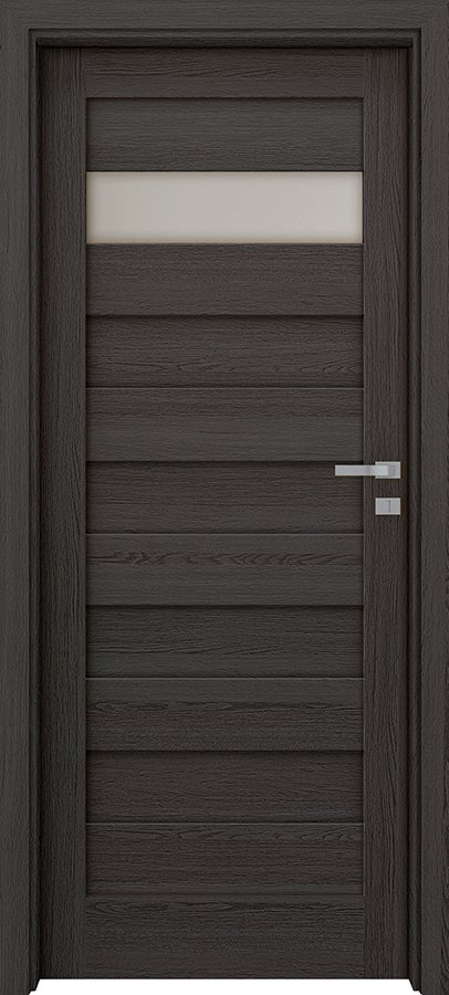 Interiérové dveře INVADO LIVATA 2 - dýha Enduro 3D - antracit B637