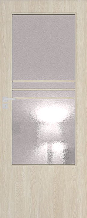 Interiérové dveře DRE ARTE B 10 - dekorativní dýha 3D - dub grand