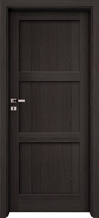 Interiérové dveře INVADO LARINA SATI 1 - dýha Enduro 3D - antracit B637