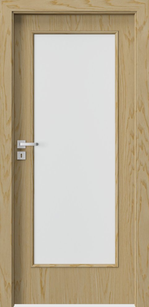 Interiérové dveře PORTA NATURA CLASSIC 1.3 - přírodní dýha Standard - jasan "květ"