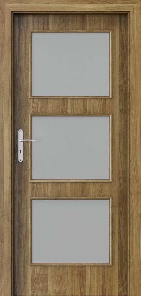 Posuvné interiérové dveře PORTA NOVA 4.4 - dýha Portasynchro 3D - akát medový