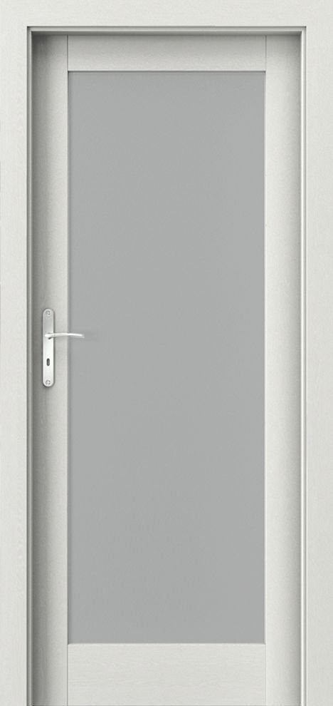 Posuvné interiérové dveře PORTA BALANCE B.1 - dýha Portasynchro 3D - wenge bílá