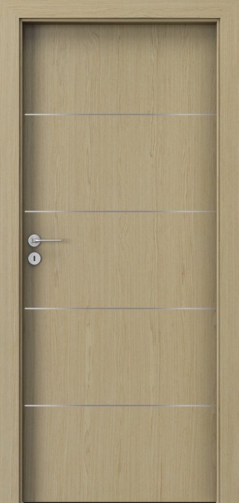 Interiérové dveře PORTA NATURA LINE E.2 - přírodní dýha Select - dub