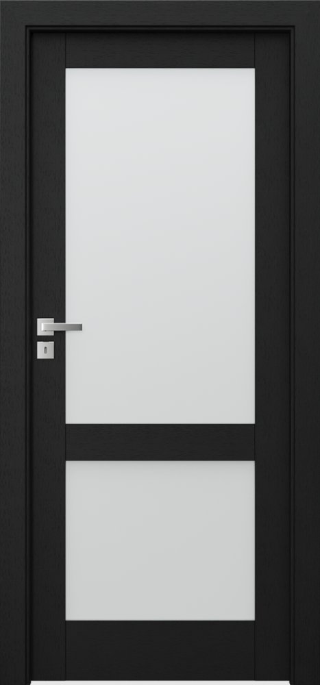 Interiérové dveře PORTA NATURA GRANDE C.1 - přírodní dýha Select - černá