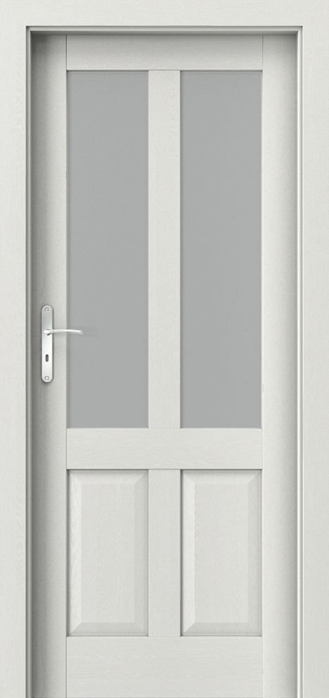 Posuvné interiérové dveře PORTA HARMONY A.1 - dýha Portasynchro 3D - wenge bílá