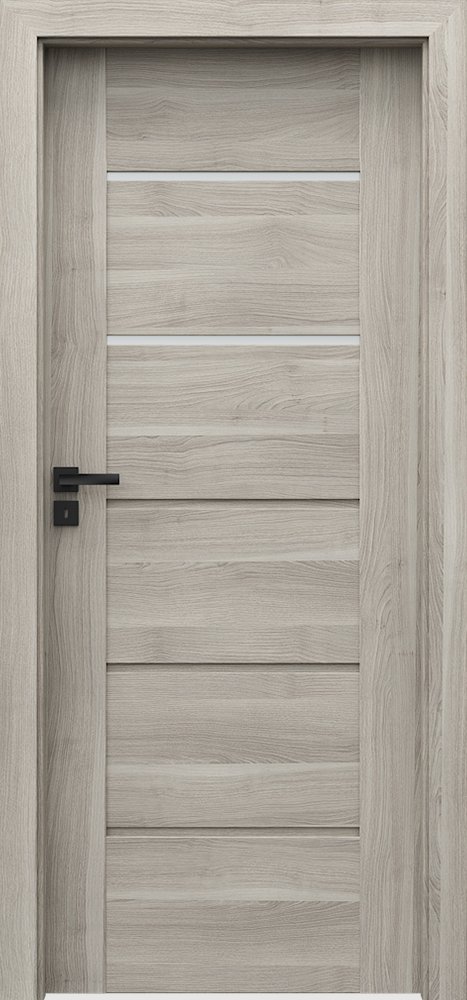 Interiérové dveře VERTE PREMIUM E - E2 - dýha Portasynchro 3D - akát stříbrný