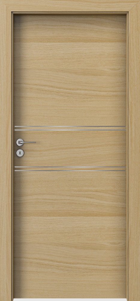 Interiérové dveře PORTA NATURA LINE C.2 - přírodní dýha Standard - dub 1