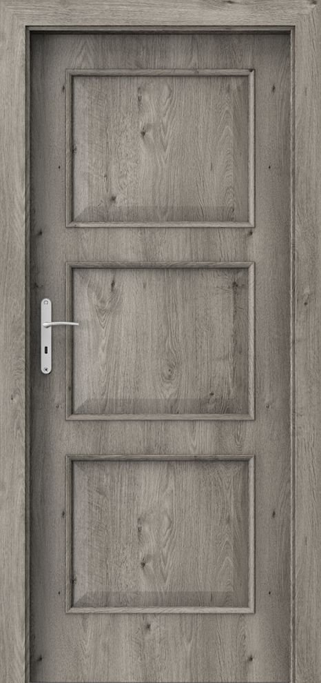 Interiérové dveře PORTA NOVA 4.1 - dýha Portaperfect 3D - dub Sibiřský