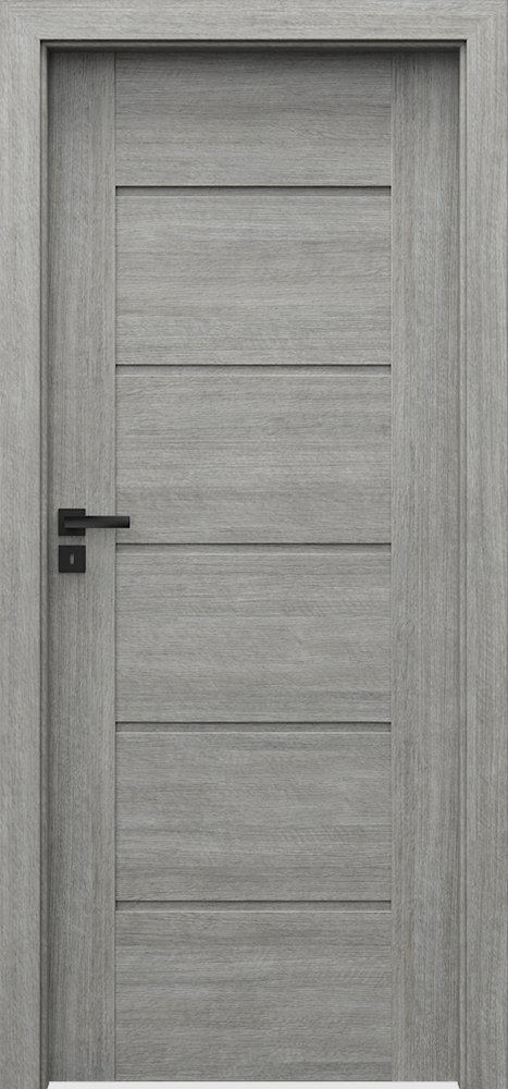 Posuvné interiérové dveře VERTE PREMIUM E - E0 - Portalamino - dub stříbřitý