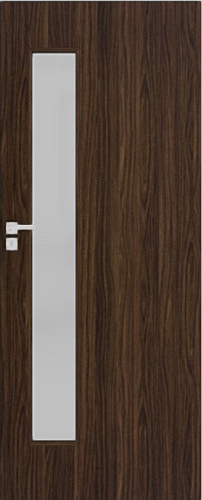Interiérové dveře DRE DECO 10 - dekorativní dýha 3D - eben (do vyprodání zásob)