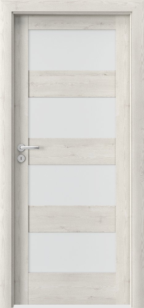 Posuvné interiérové dveře VERTE L - L4 - dýha Portasynchro 3D - borovice norská