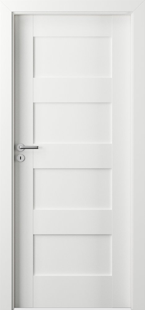 Posuvné interiérové dveře VERTE PREMIUM A - A0 - folie Premium - bílá