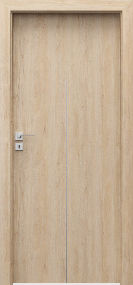 Posuvné interiérové dveře PORTA LINE H.1 - dýha Portaperfect 3D - buk Skandinávský