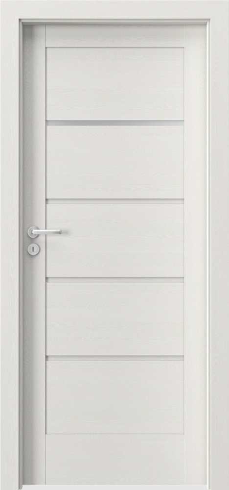 Interiérové dveře VERTE G - G1 - dýha Portasynchro 3D - wenge bílá