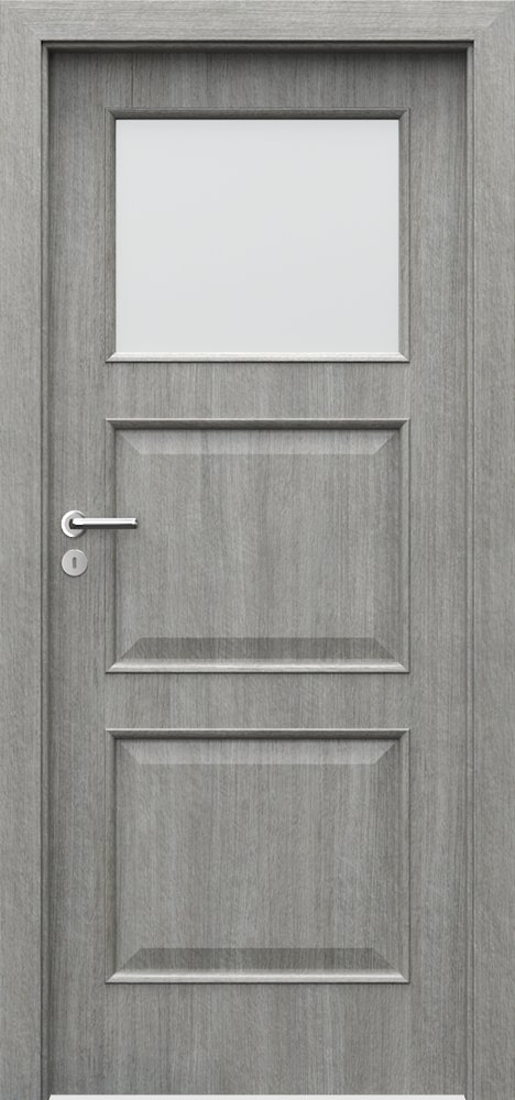 Posuvné interiérové dveře PORTA NOVA 4.2 - Portalamino - dub stříbřitý