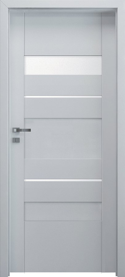 Posuvné interiérové dveře INVADO PASARO 2 - Eco-Fornir laminát CPL - bílá B490