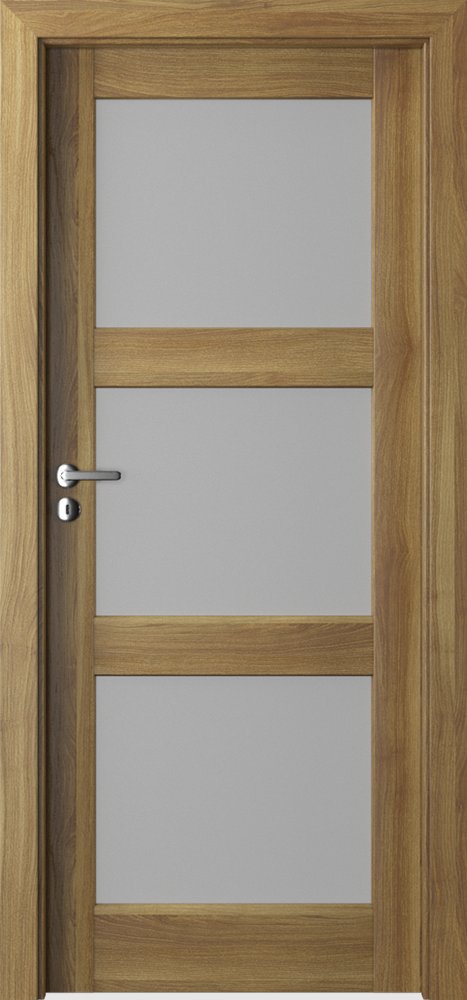 Posuvné interiérové dveře PORTA BALANCE D.3 - dýha Portasynchro 3D - akát medový