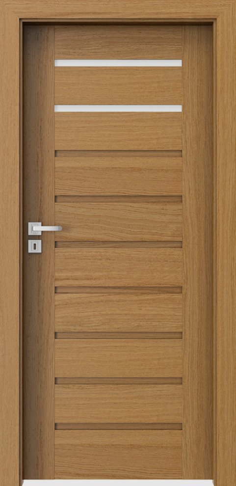 Interiérové dveře PORTA NATURA KONCEPT A.2 - přírodní dýha Satin - dub Winchester