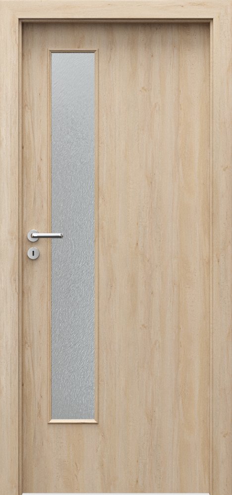 Interiérové dveře PORTA DECOR - model L - dýha Portaperfect 3D - buk Skandinávský