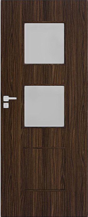 Interiérové dveře DRE KANON 40 - dekorativní dýha 3D - eben (do vyprodání)