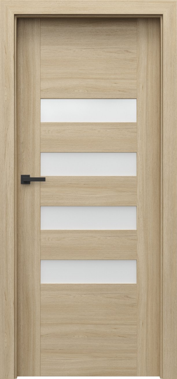 Interiérové dveře PORTA KONCEPT H.4 - Portaperfect 3D - dub matný