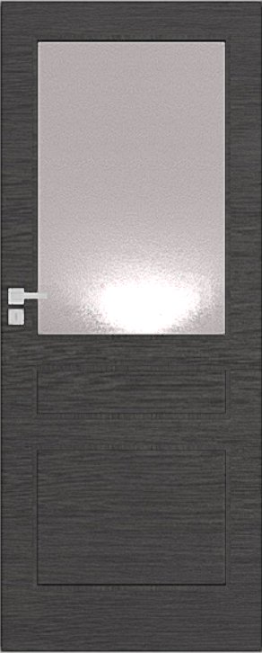 Interiérové dveře DRE CARLA 40 - dýha DRE-Cell - dub šedý kartáčovaný