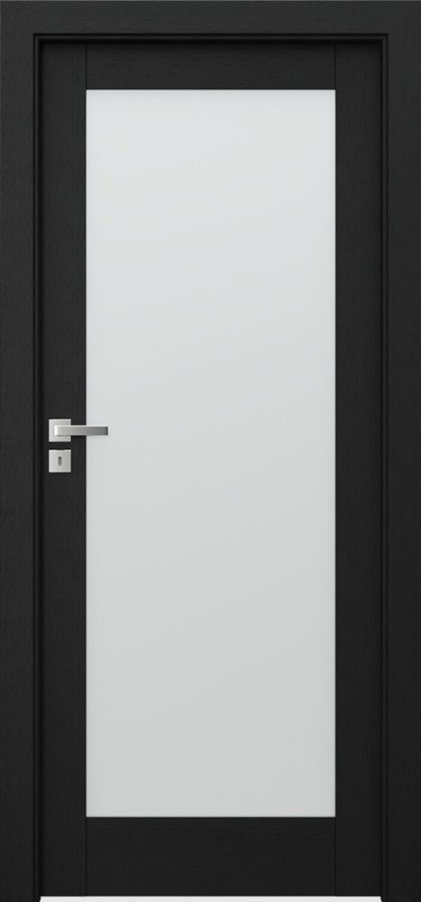 Interiérové dveře PORTA NATURA GRANDE A.1 - přírodní dýha Select - černá