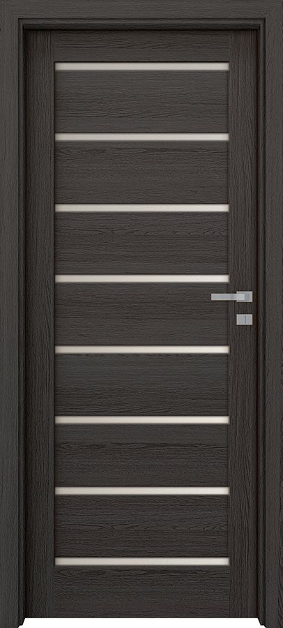 Interiérové dveře INVADO LINEA FORTE 5 - dýha Enduro 3D - antracit B637