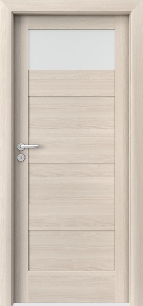 Interiérové dveře VERTE L - L1 - dýha Portadecor - ořech bělený