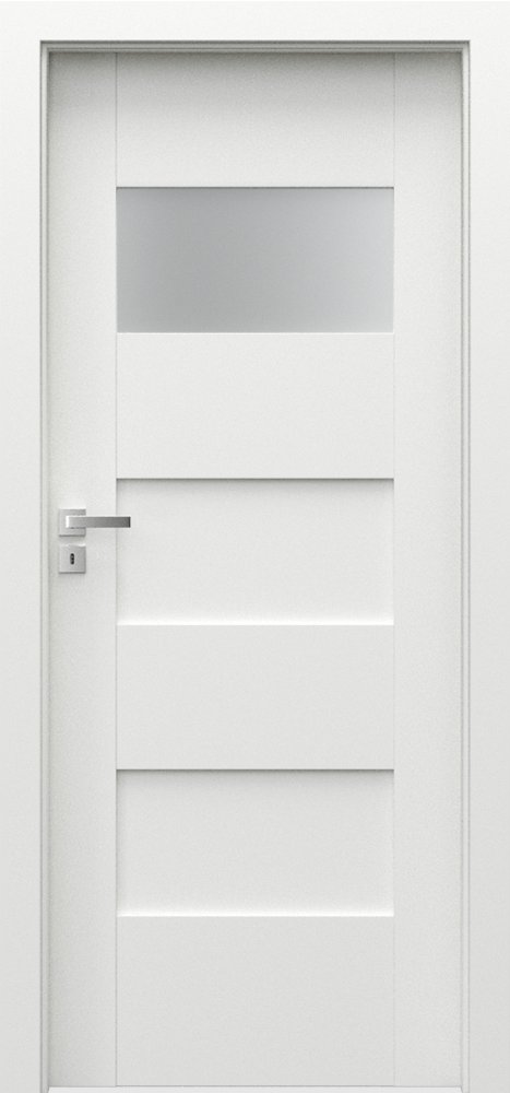 Interiérové dveře PORTA KONCEPT K.1 - folie Premium - bílá