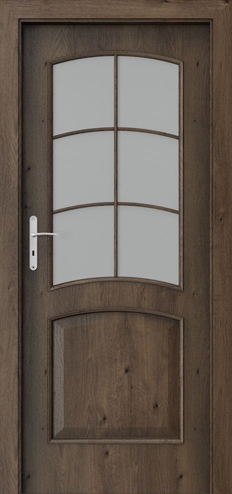 Posuvné interiérové dveře PORTA NOVA 6.2 - dýha Portaperfect 3D - dub jižní