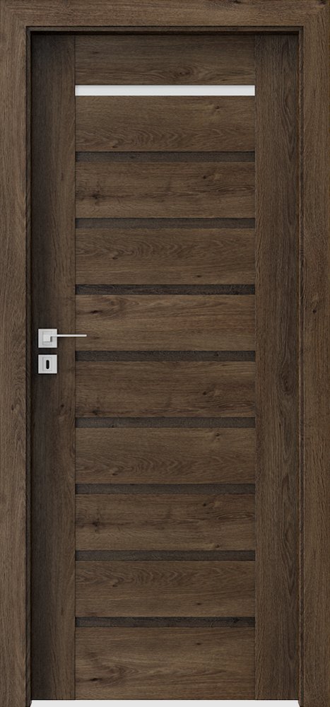 Interiérové dveře PORTA KONCEPT A.1 - dýha Portaperfect 3D - dub jižní
