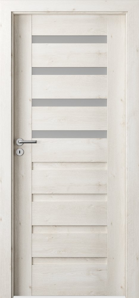 Posuvné interiérové dveře VERTE PREMIUM D - D4 - dýha Portaperfect 3D - dub Skandinávský