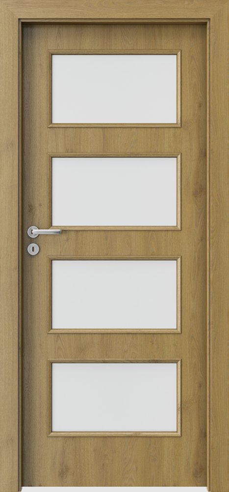 Interiérové dveře PORTA NOVA 5.5 - dýha Portaperfect 3D - dub přírodní
