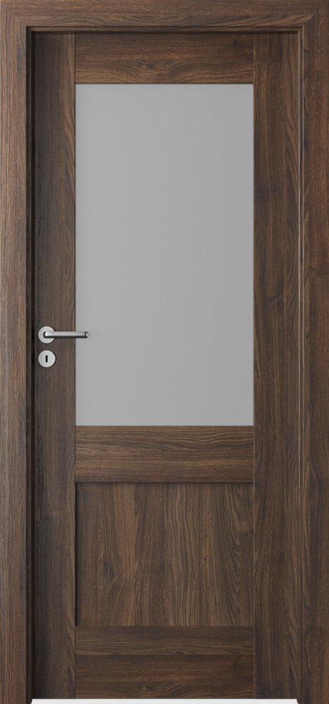 Posuvné interiérové dveře VERTE PREMIUM C - C1 - dýha Portasynchro 3D - dub šarlatový