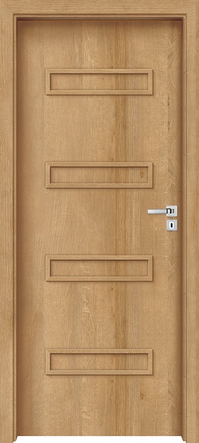 Interiérové dveře INVADO PARMA 3 - dýha Enduro 3D - dub evropský B639